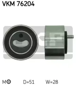 VKM 76204 SKF Натяжной ролик, ремень ГРМ
